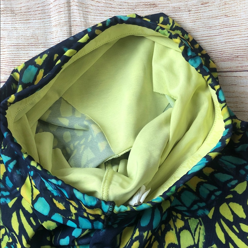 Yitty Multicolor Butterfly Patterned Sheer Leggin… - image 5